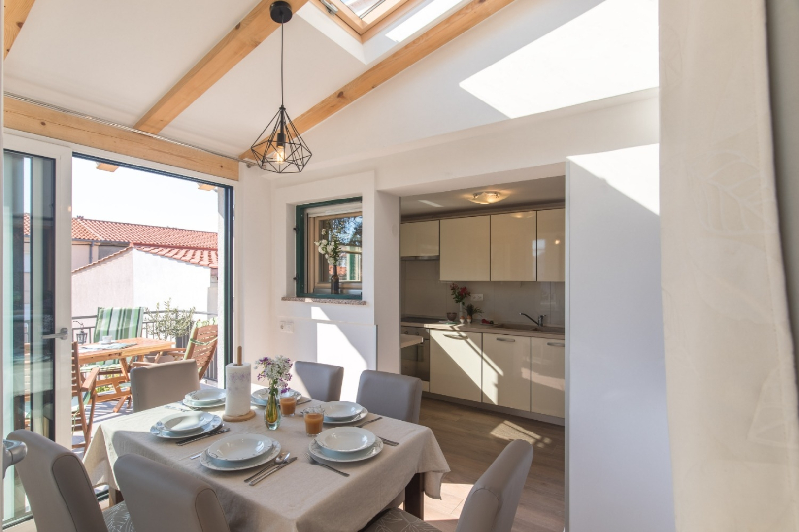 Holiday house Mari - modern holiday house close to sea: Punat, Island Krk