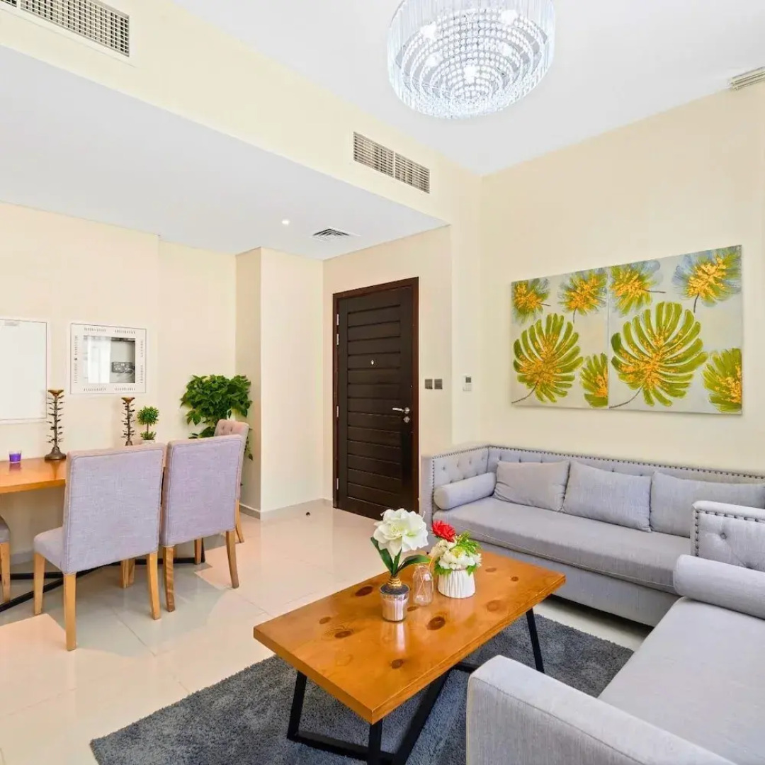 Modern 3BR townhouse in Damac Hills 2