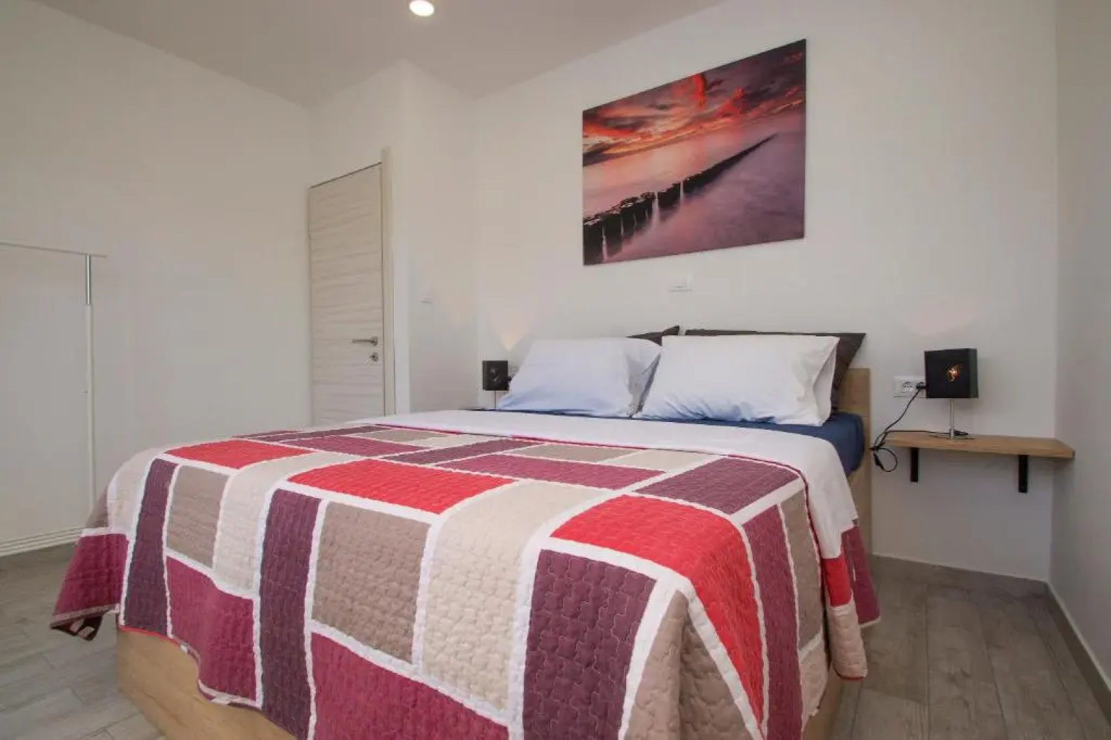 Apartment in Tri Porte (Potirna) with sea view, terrace, air conditioning, WiFi (39-2)