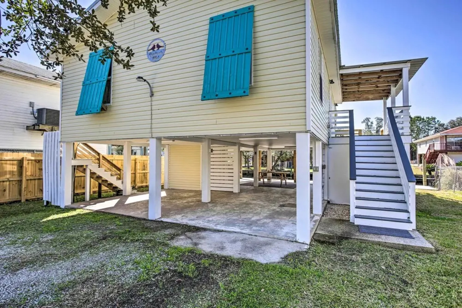 Waterfront Bay St Louis Oasis w/ Deck & Dock!