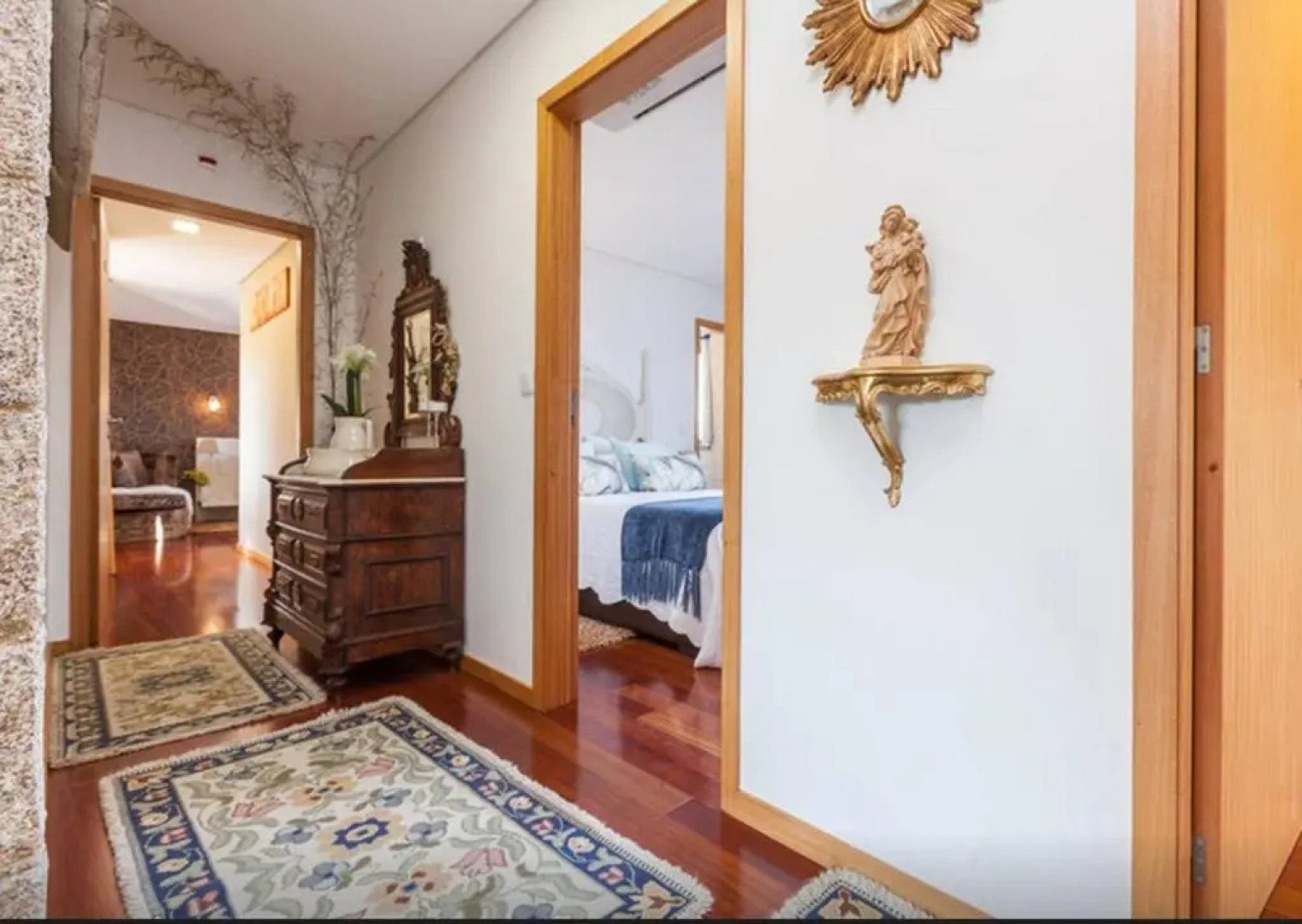 House with 5 bedrooms in Braga with wonderful mountain view private pool enclosed garden 30 km from the beach