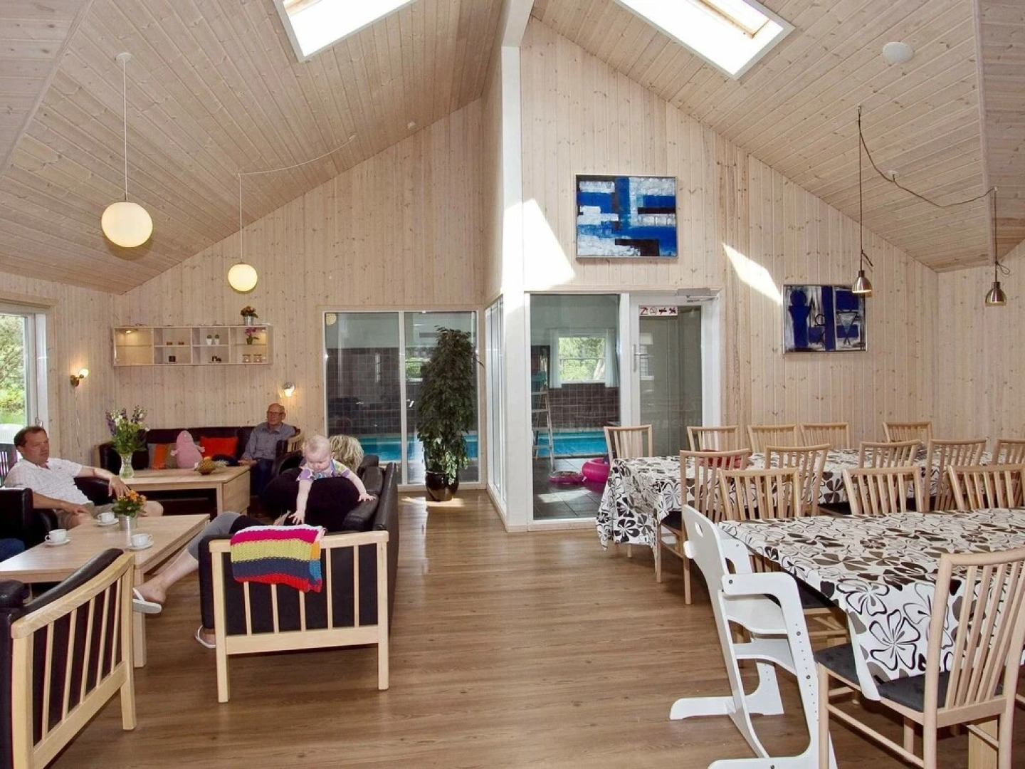 Spacious Holiday Home in Vejers Strand with Pool