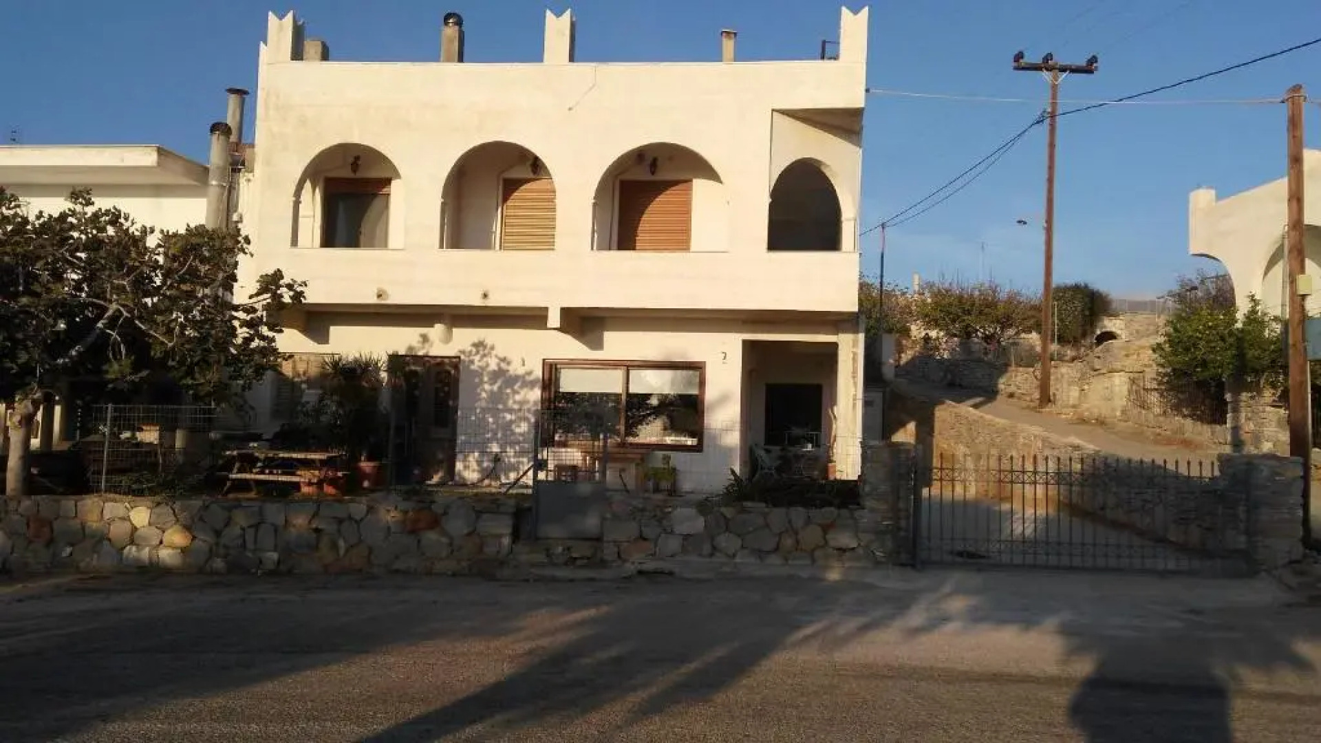 Naxos beach front house