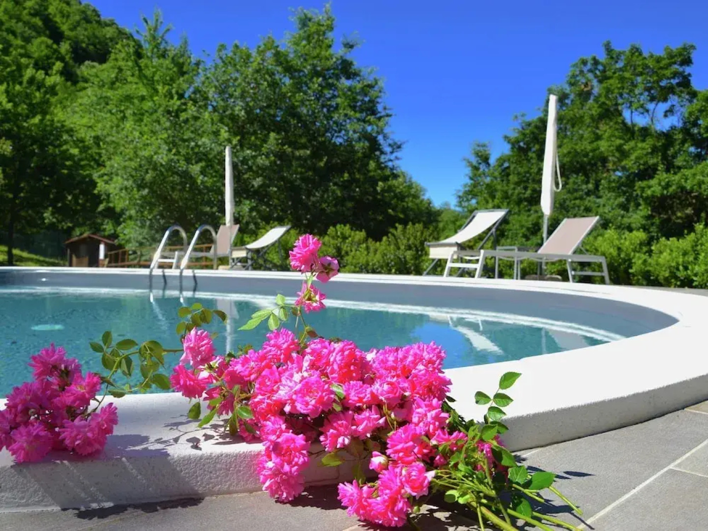 Rustic Country House in the Hills and Forests With Swimming Pool