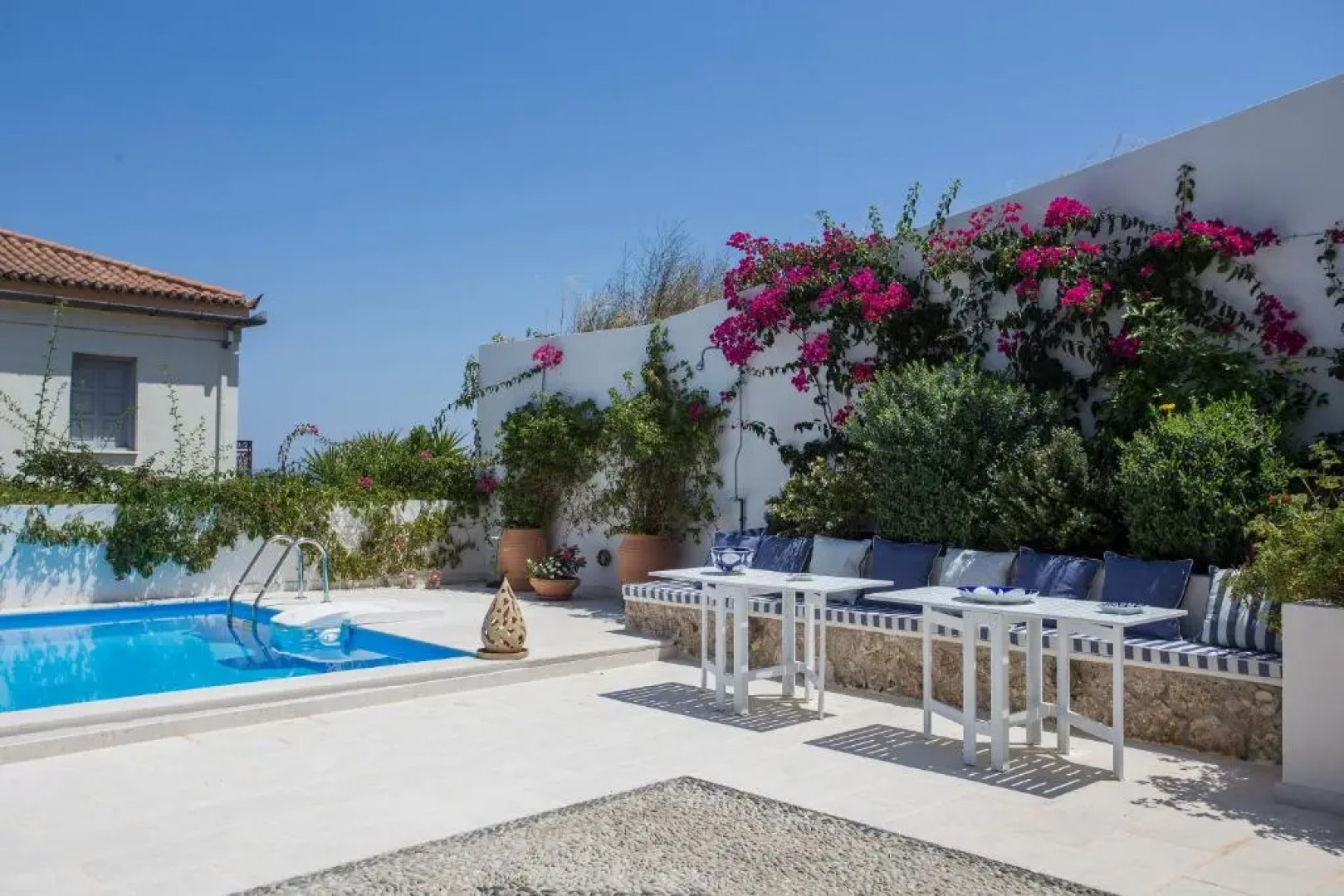 Villa with 5 bedrooms in Spetses with wonderful sea view private pool enclosed garden 900 m from the beach