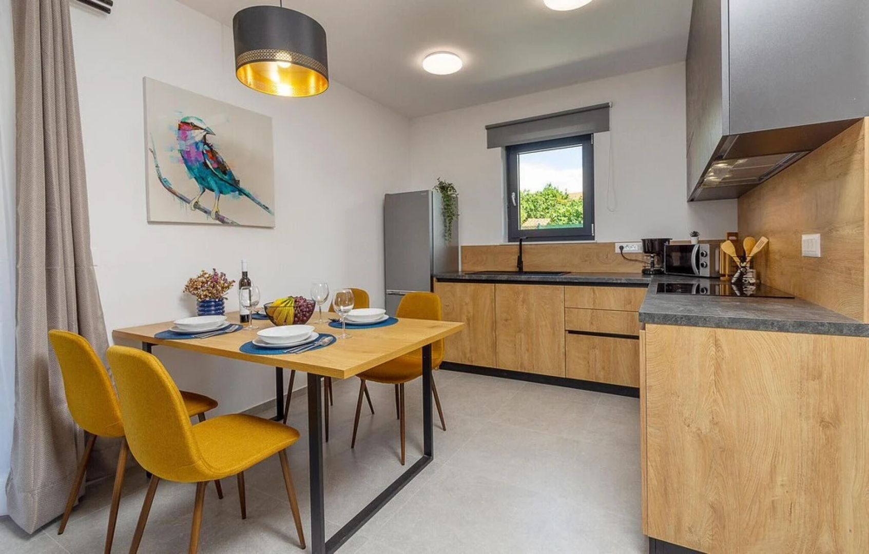 Awesome Home in Tar With Outdoor Swimming Pool, Wifi and 2 Bedrooms