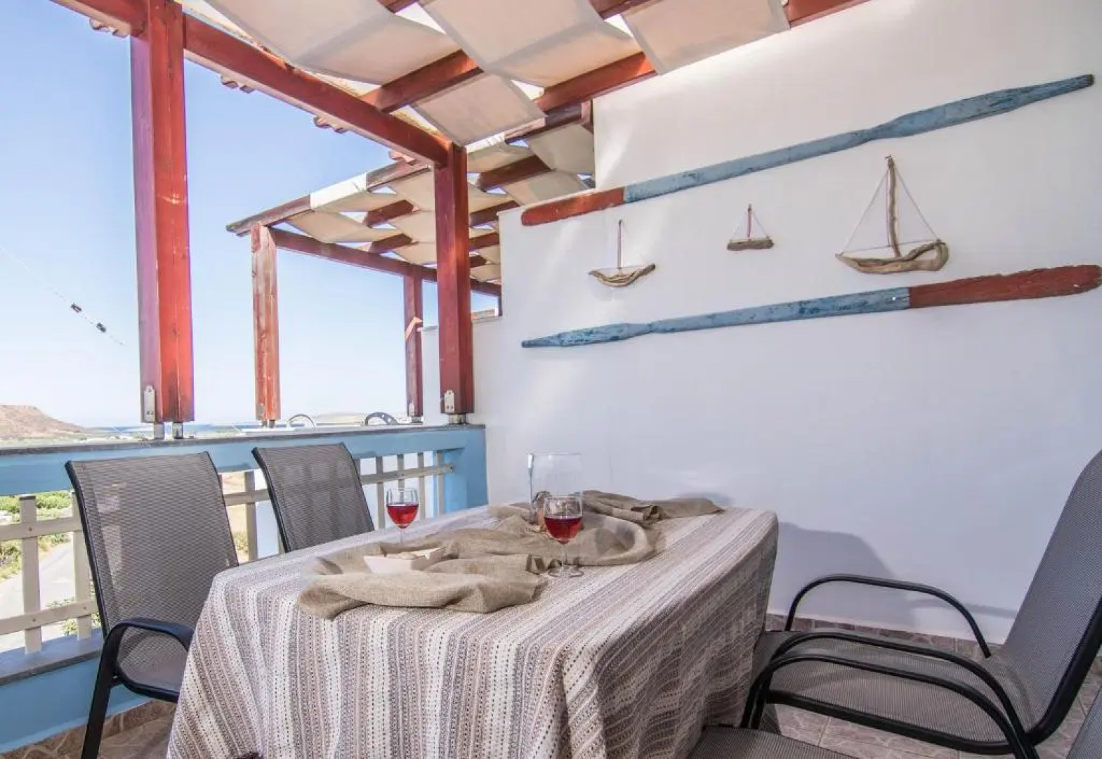 Fedra Apartments, View, Free Parking, 2mins to Beach