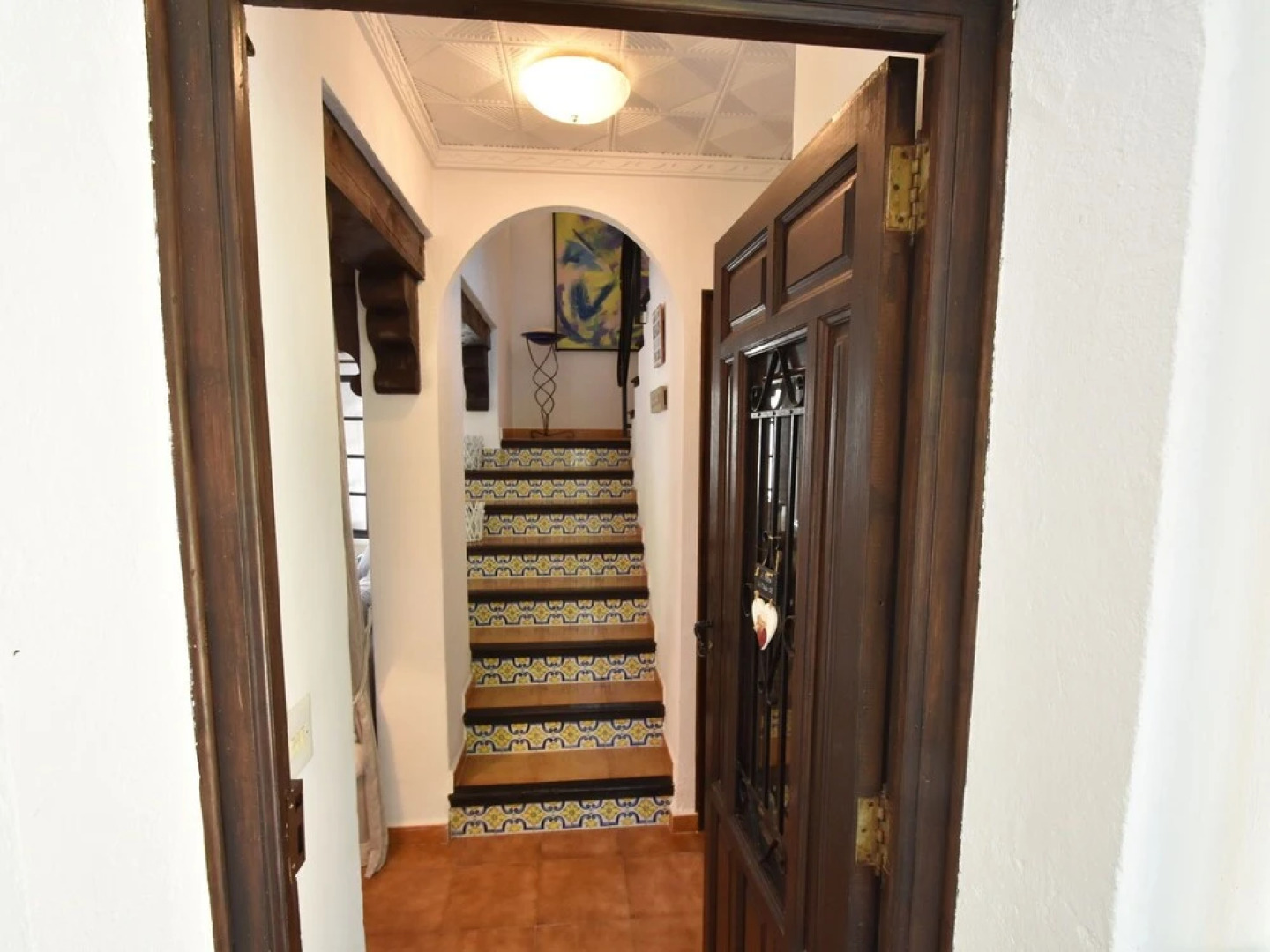 Typical Spanish House Large Pool in a Small Urbanization Near the Sea