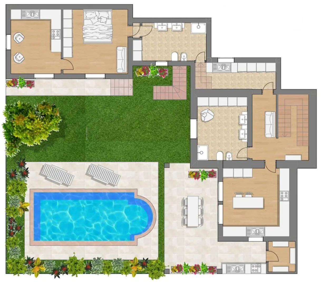 Villa San Carlo in Ro