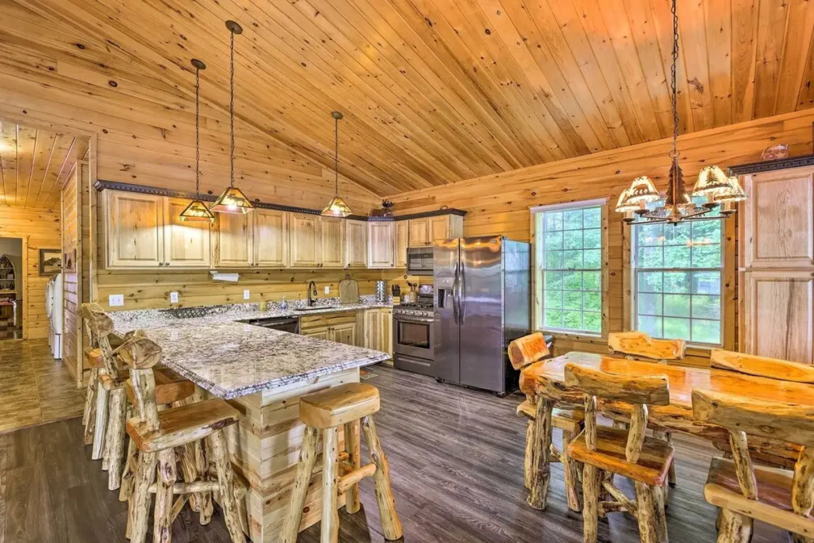 Sun-dappled Cadillac Gem w/ Kayaks & Grill!