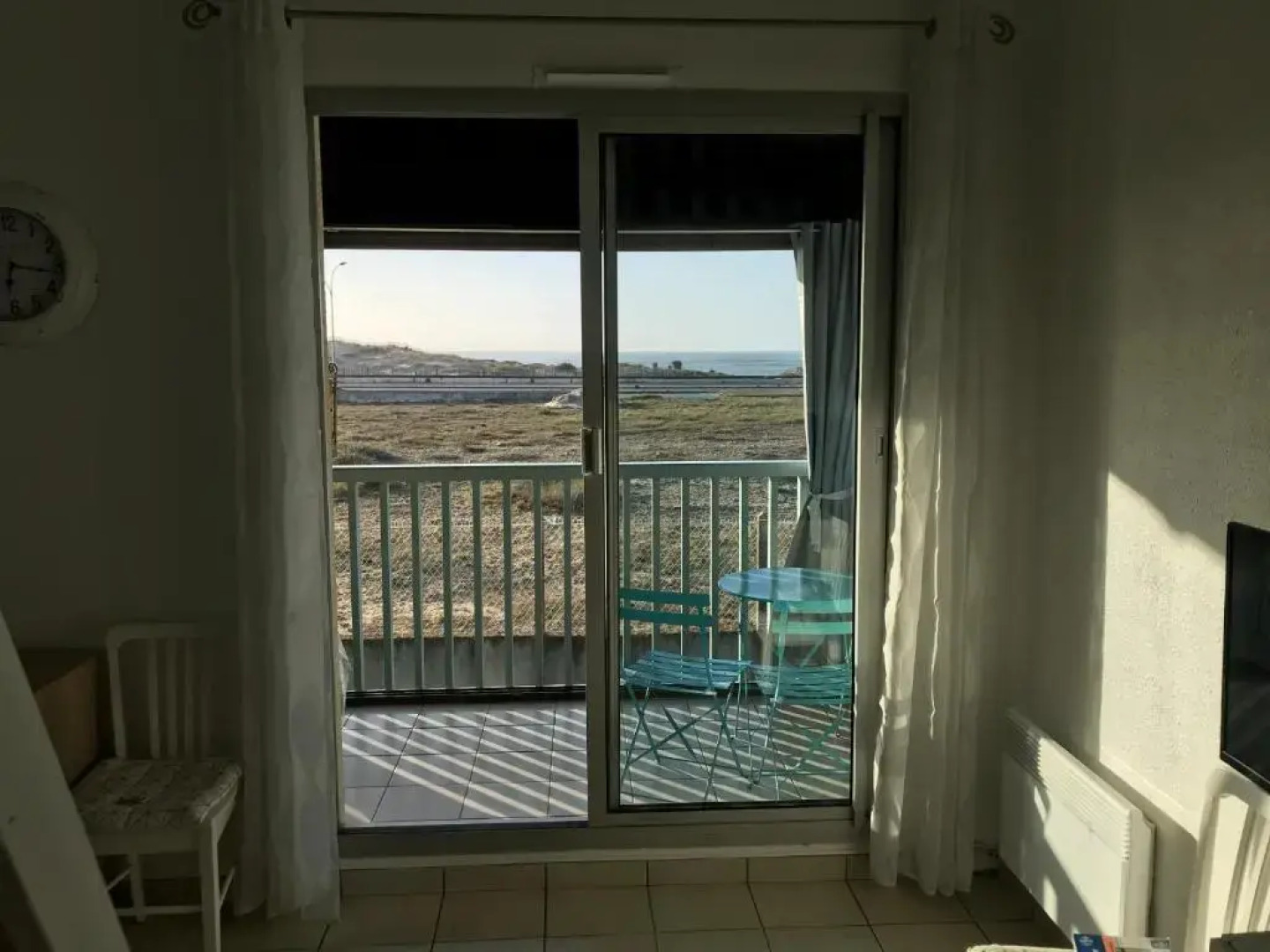 Appartement cosy en résidence privée avec vue mer