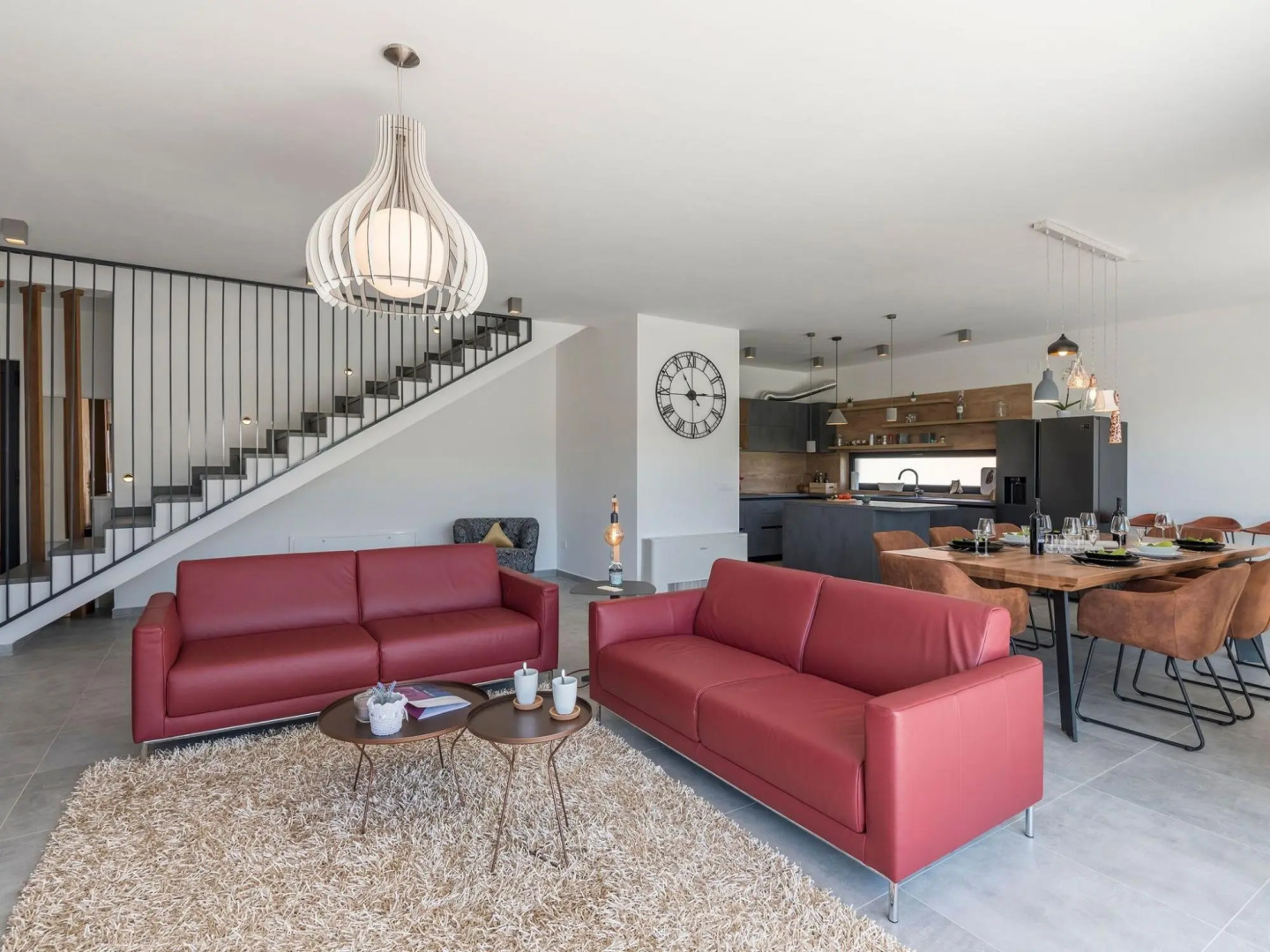 Modern holiday home in Novigrad with swimming pool