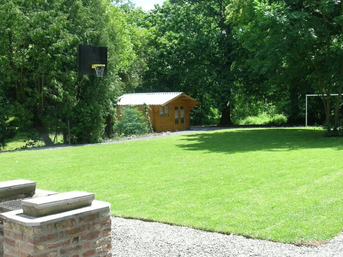 At the Edge of a Nice Village, This Beautiful Castle