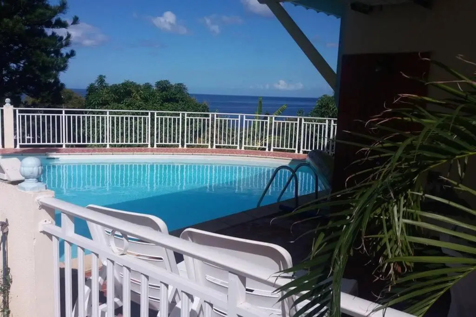 T4 Climatise Vue Mer Dans Villa Piscine