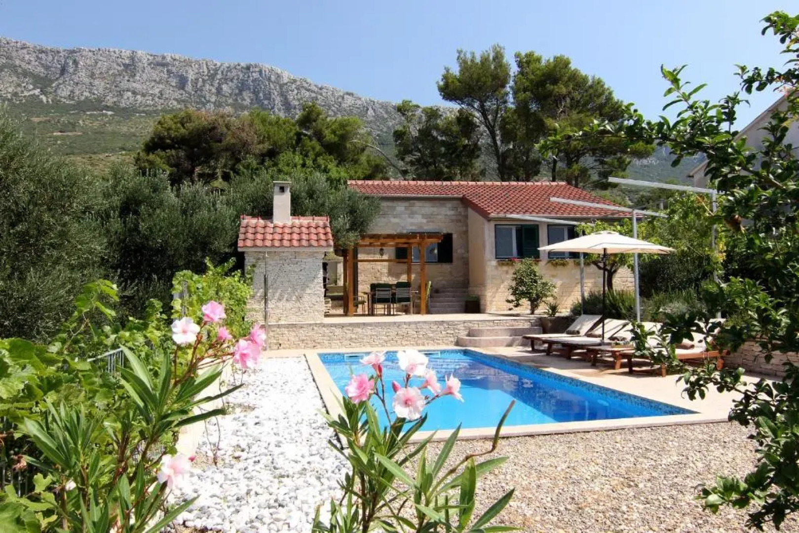 Villa Antea with Pool and Sea View
