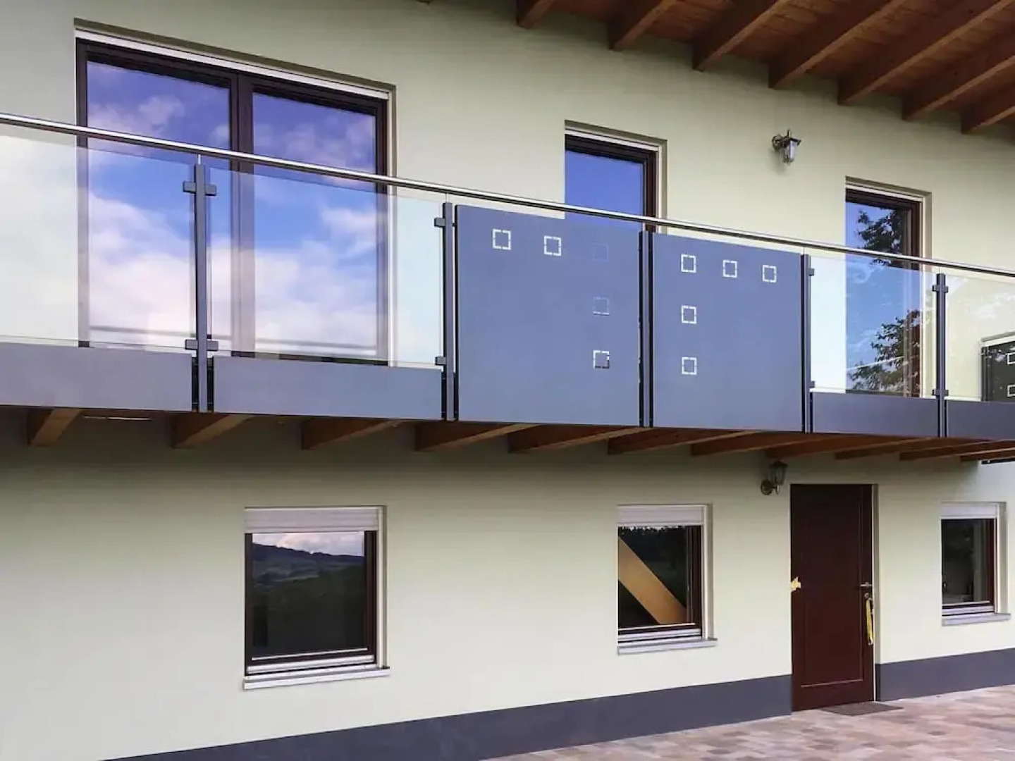 Attraktives Ferienhaus mit Balkon