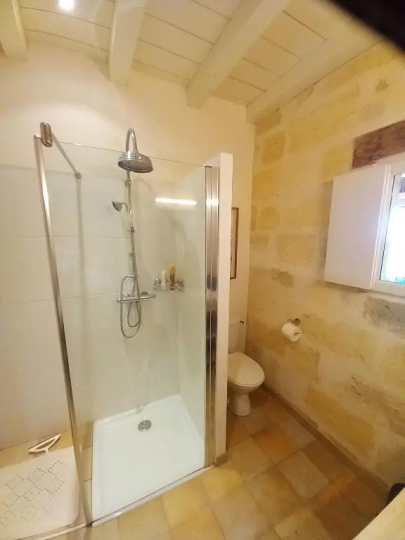 Maison de 2 chambres avec jacuzzi jardin clos et wifi a Saint Ciers de Canesse