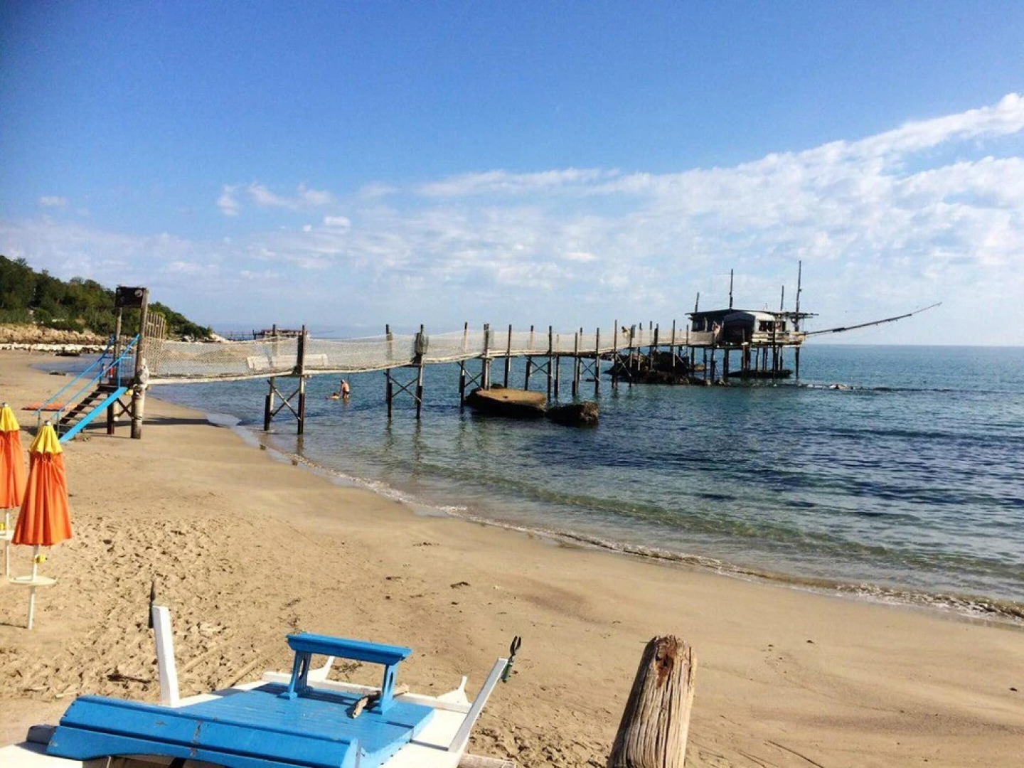 Apartment With 2 Bedrooms in Rocca San Giovanni, With Wonderful sea View and Furnished Balcony