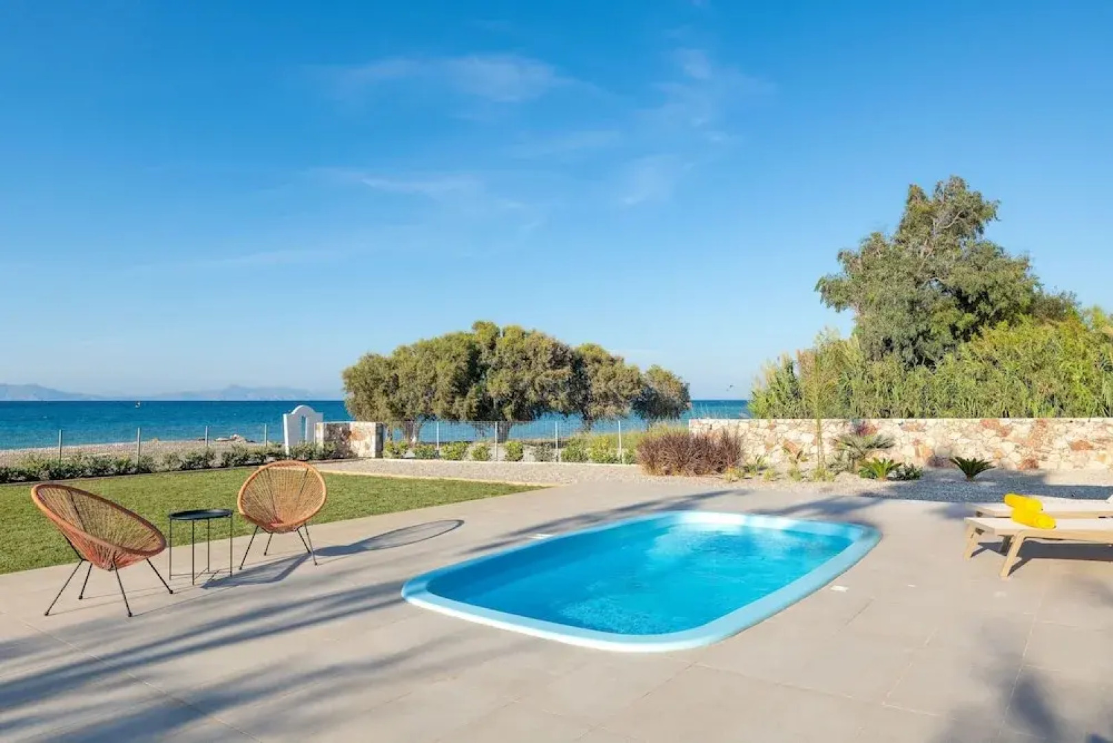 Kyra Beachfront House in Theologos Rhodes