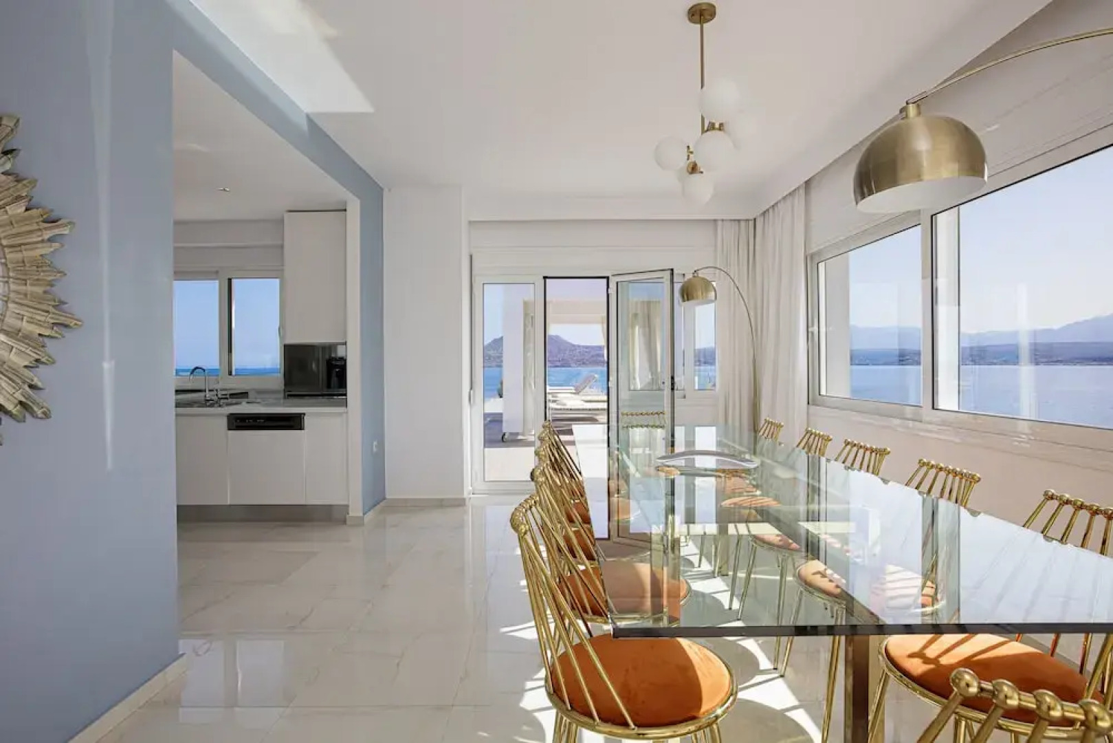 Luxurious Villa With Amazing 360 sea Views Infinity Pool 500m From the Beach