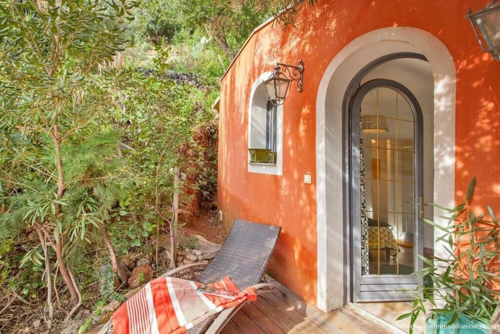 Cottage avec terrasse vue mer