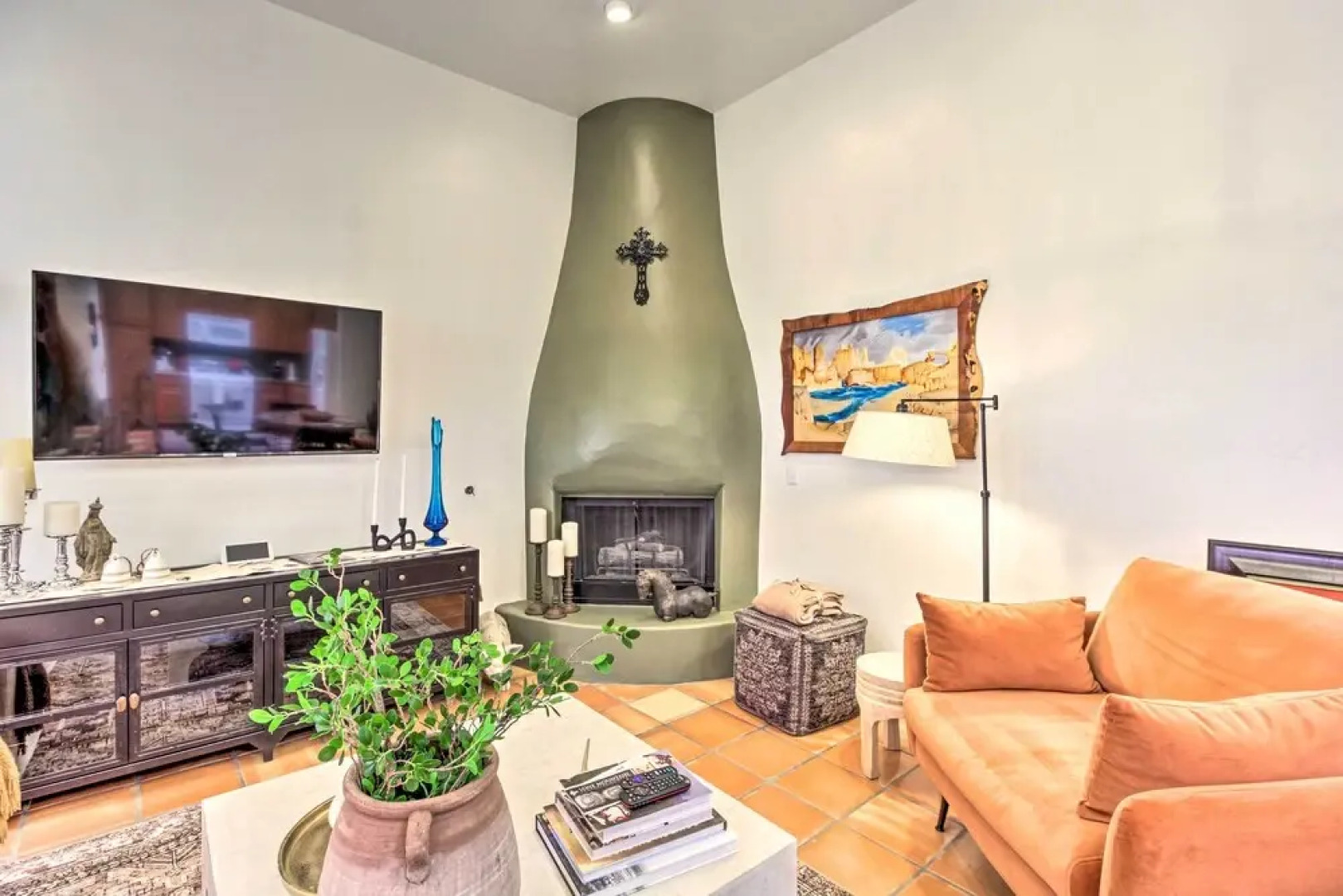 Sunny Adobe Retreat w/ Hot Tub & Mtn Views!