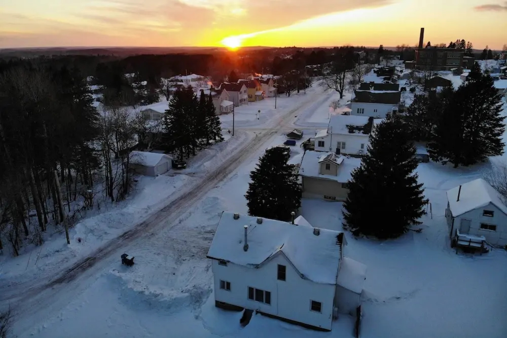 Sunset Over Kennedy 7 Mi to Big Powderhorn!