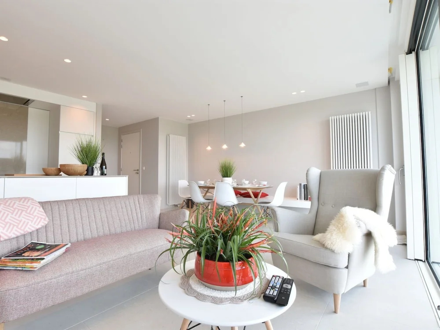 Modern Apartment in Bredene With Balcony