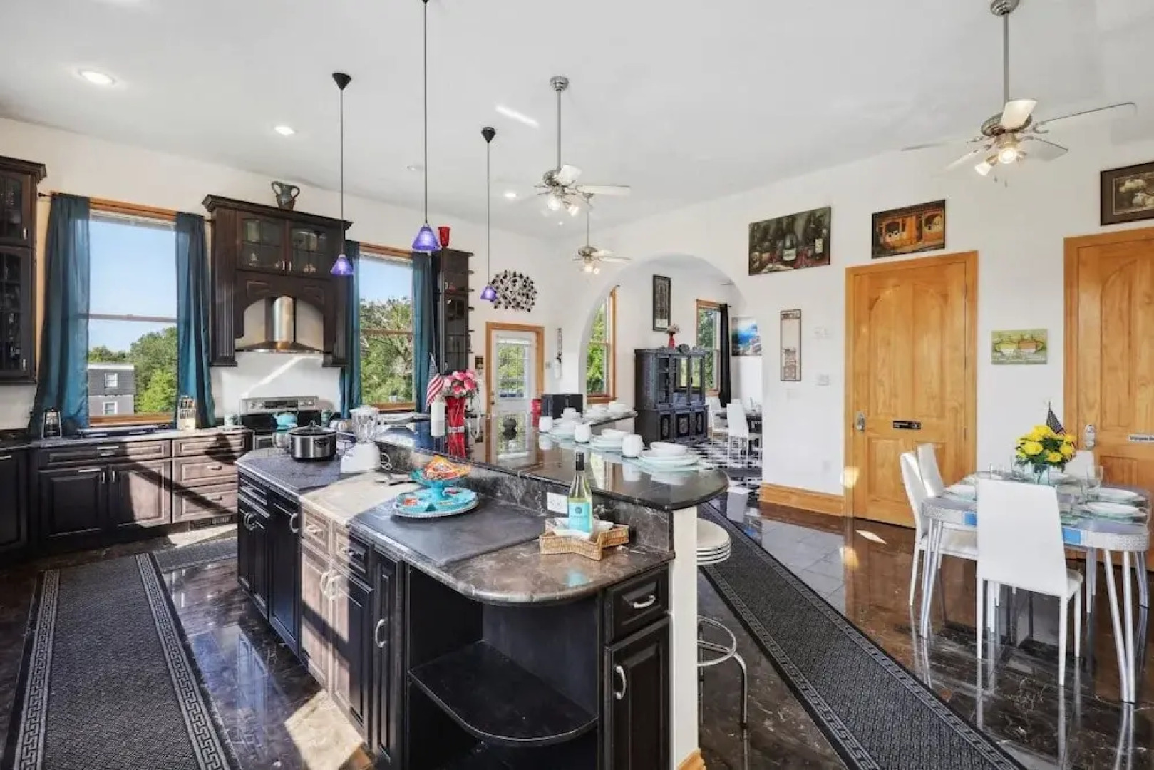 The Starlight Tower Manor, River, Arcades, Observatory, Theater by RedAwning