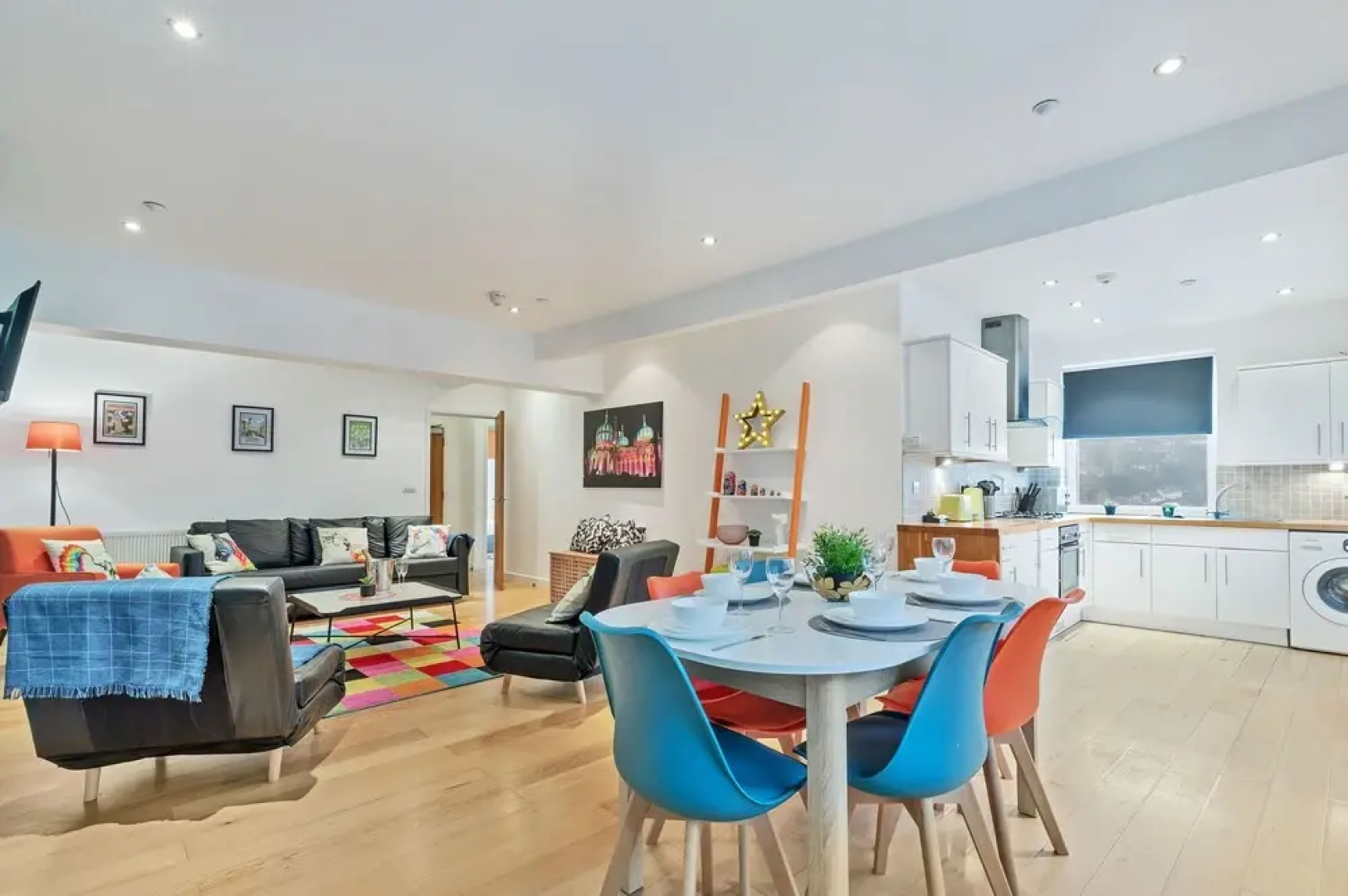 Chalk Cliff panoramic view apartment