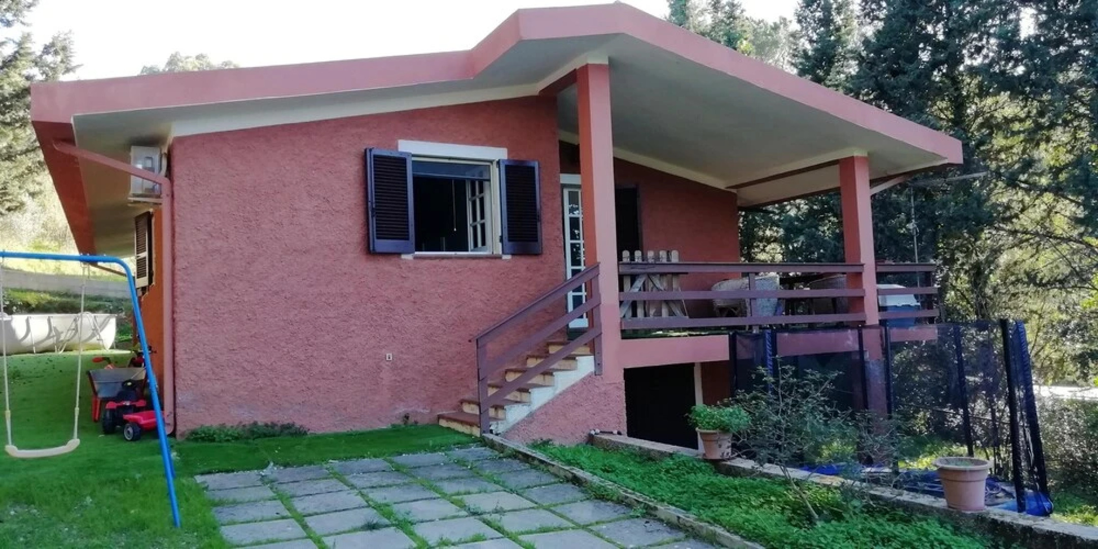 Chalet With one Bedroom in Villaggio Delle Mimose, With Wonderful Mountain View and Enclosed Garden Near the Beach