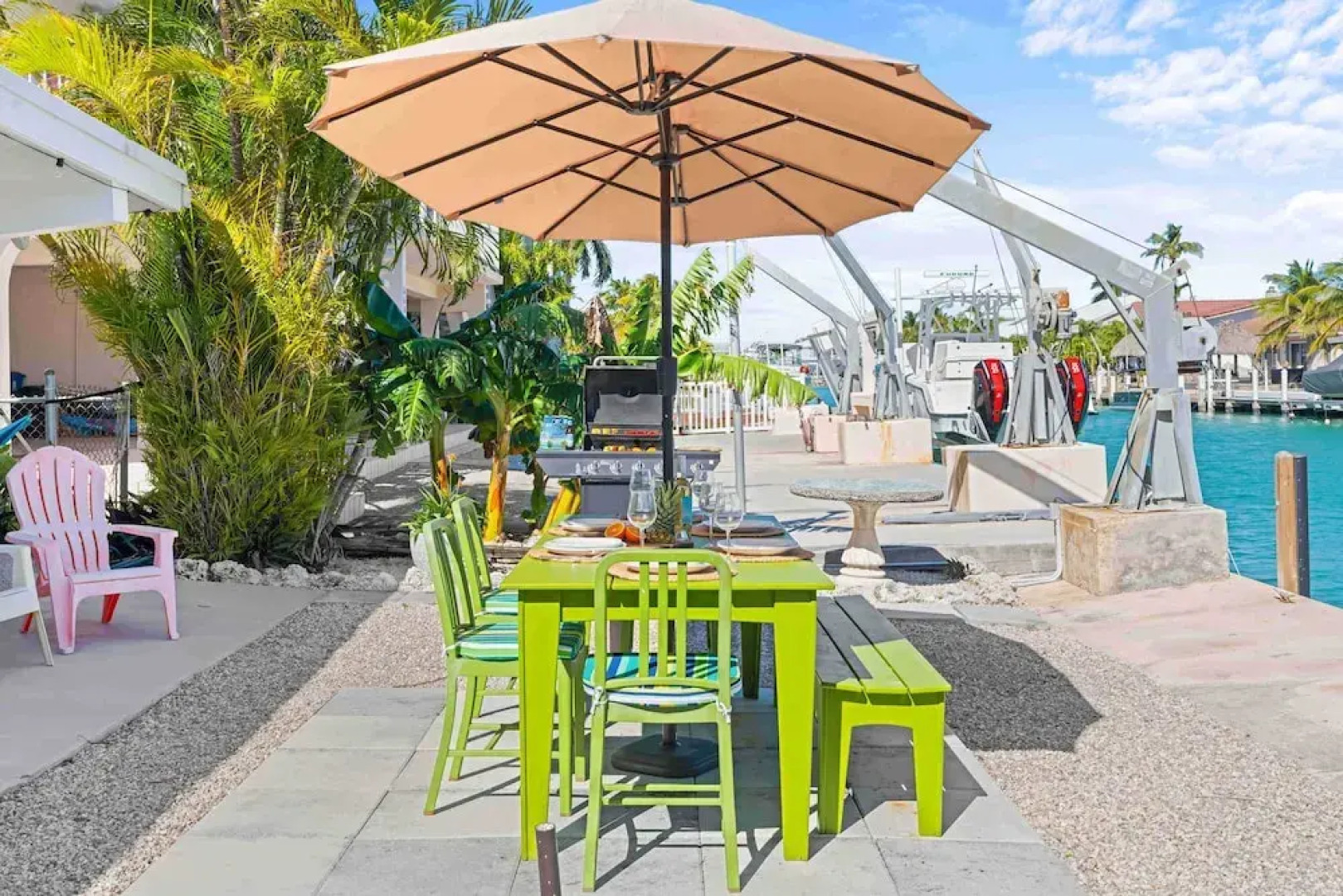 Seabreeze Cove Waterfront Gem 38 Foot Dock Cabana Club