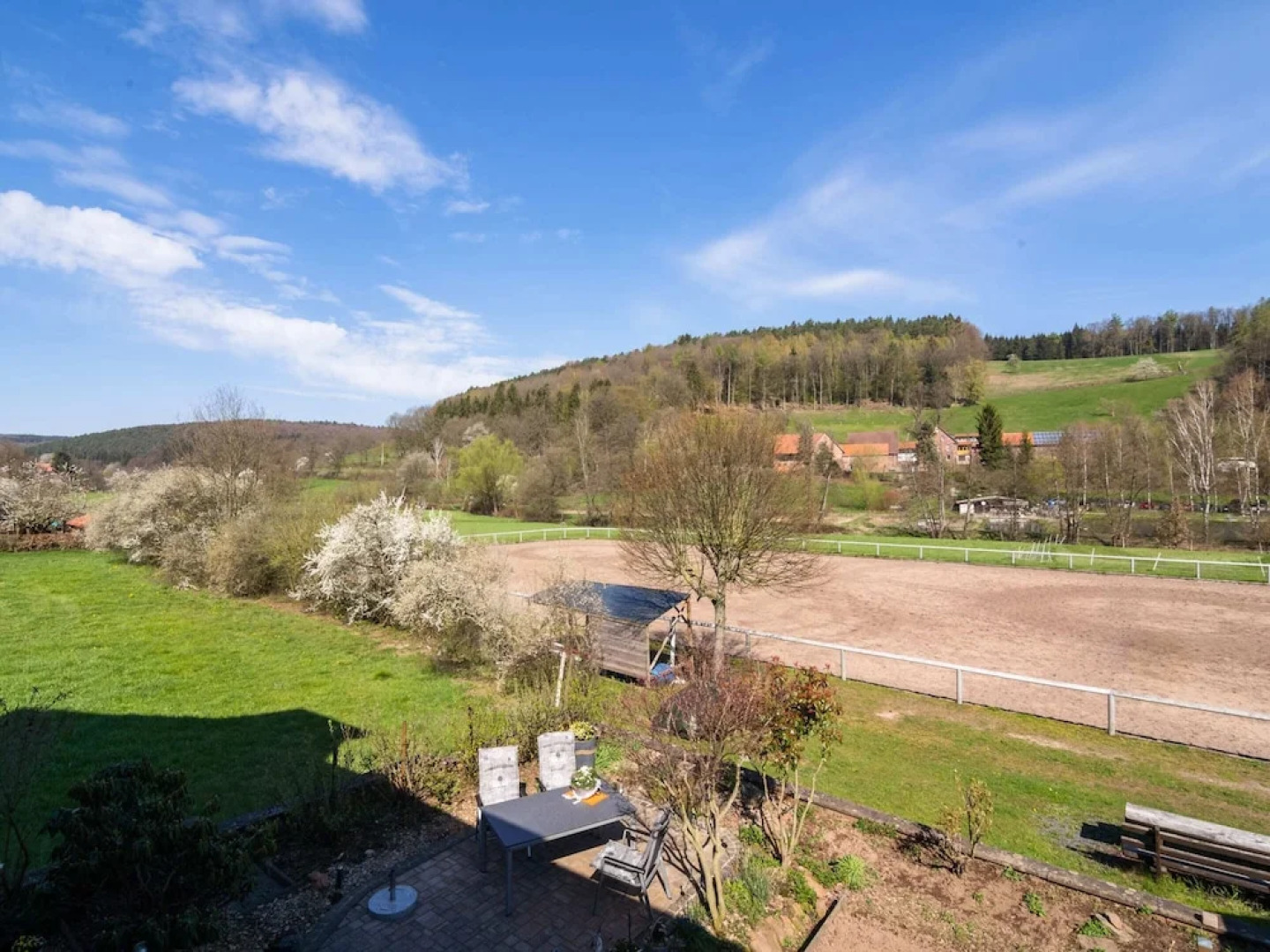 Apartment in the Odenwald With Terrace