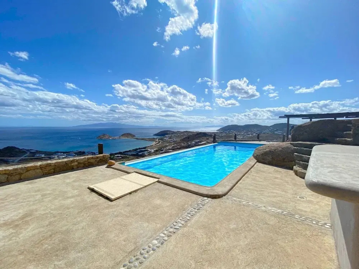 Seaview Villa Galanos at Kalafatis Beach