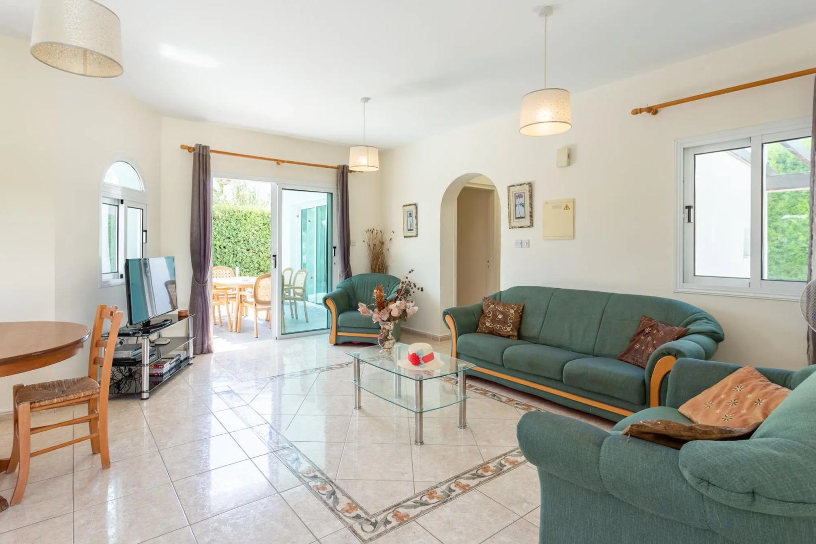 Villa Zenon Large Private Pool Walk to Beach Sea Views A C Wifi Car Not Required - 2222