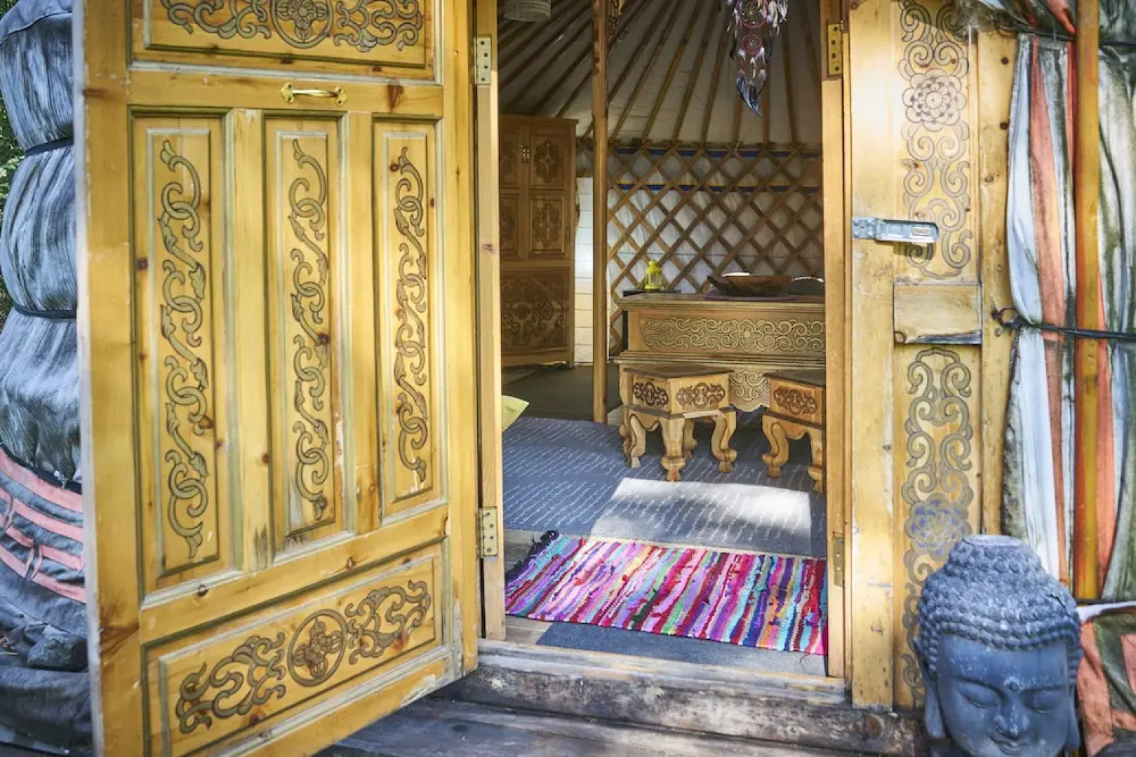 Yourtes Camping Le Reclus