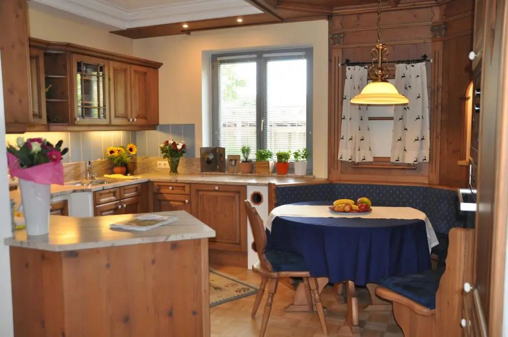 Vom Garten in den See!