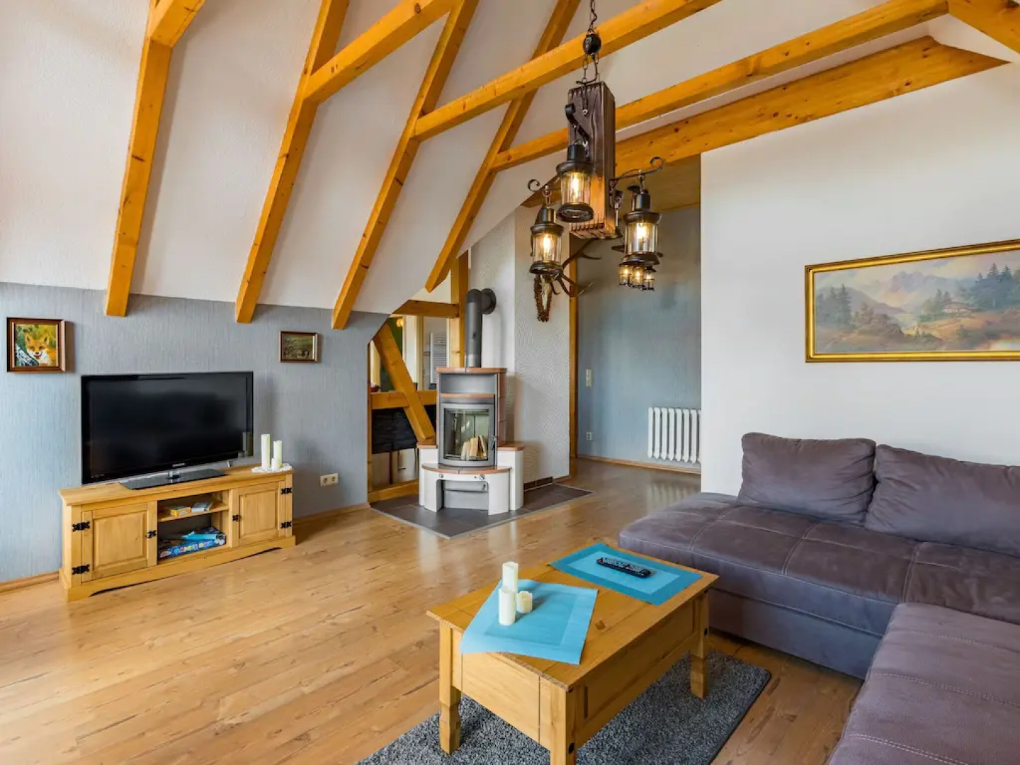 Nice apartment in Cattenstedt with a balcony