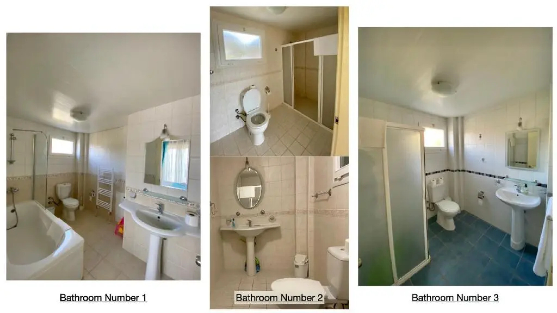 Private Pool - Private 1000m2 Garden, 4 Bedroom - 3 Bathroom - 8 Person, DETACHED Villas, Unlimited WiFi - Free Parking