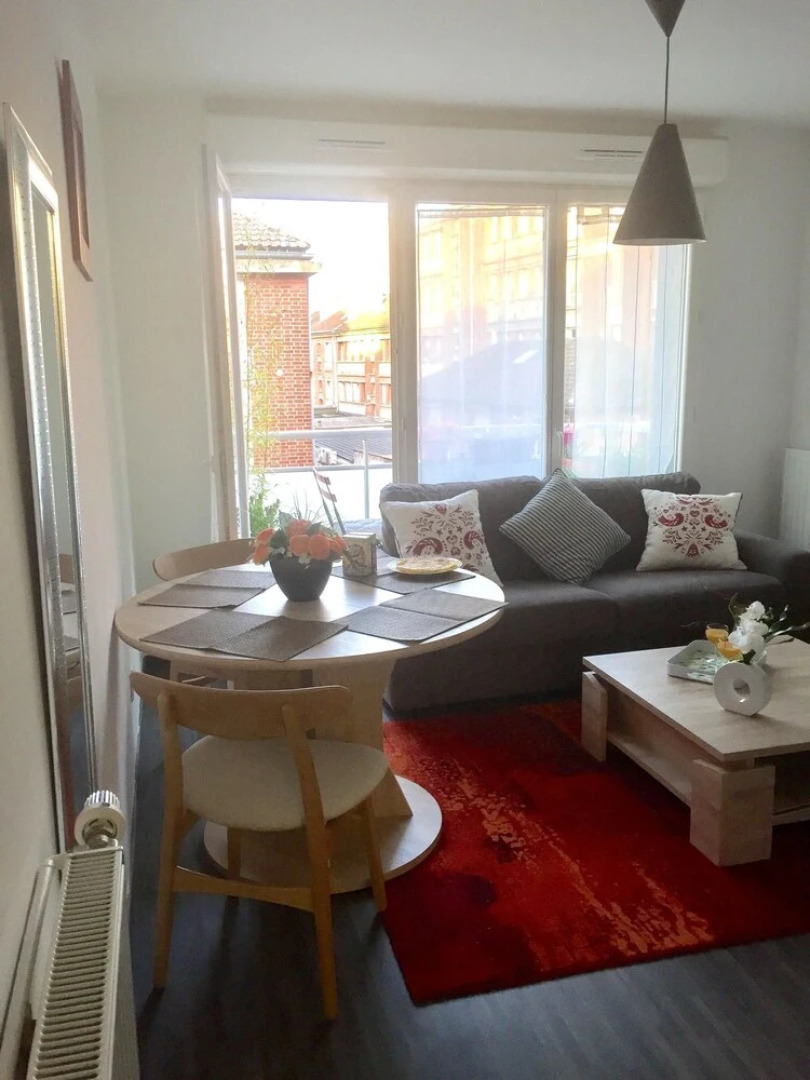 Apartment With one Bedroom in Rouen, With Wonderful City View, Furnish