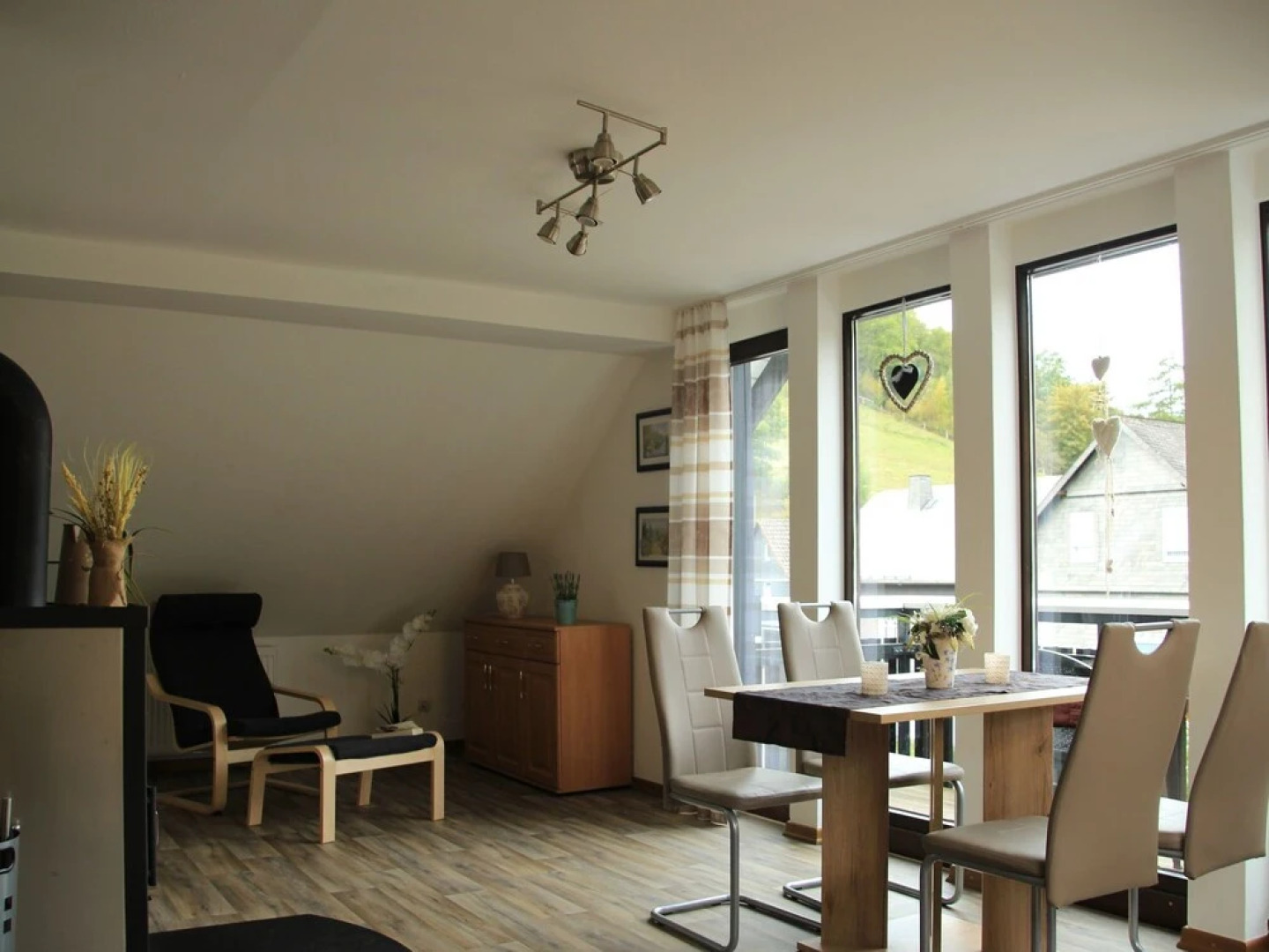 Apartment in Elpe With Balcony, Garden Furniture, Heating