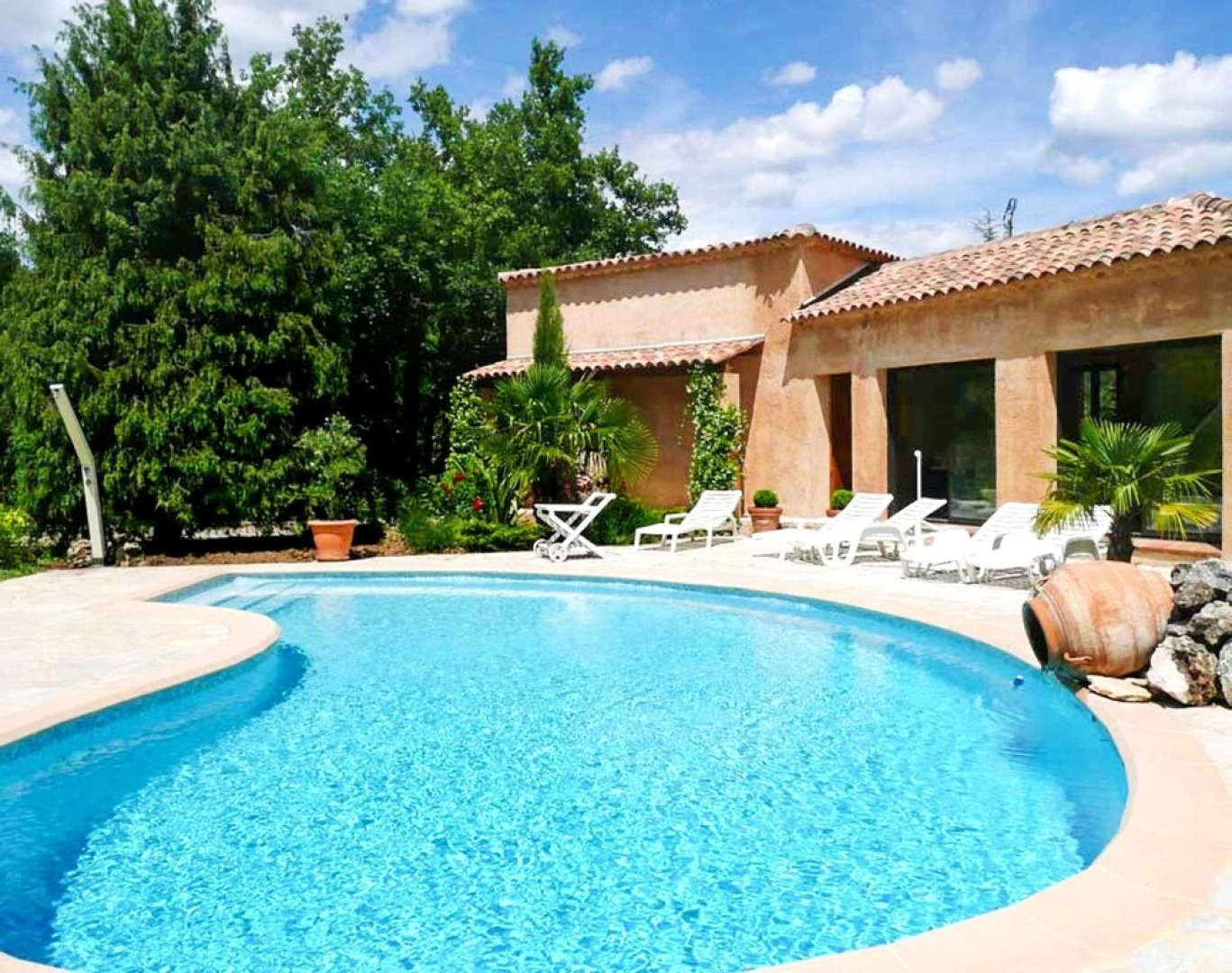 Villa With 3 Bedrooms in Saint-cézaire-sur-siagne, With Private Pool,