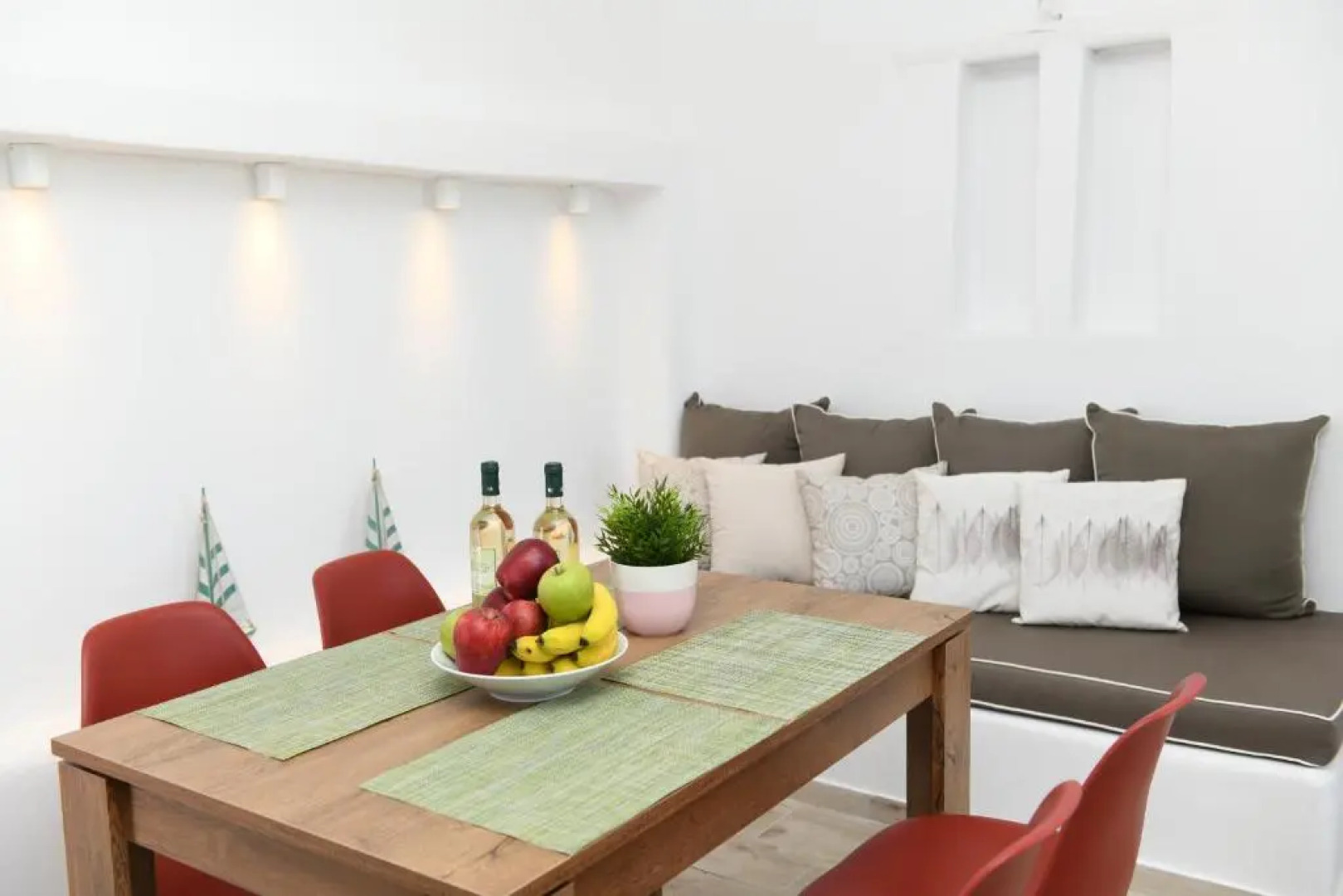 Superior Beachfront Apartment 1 with view to the Aegean Sea