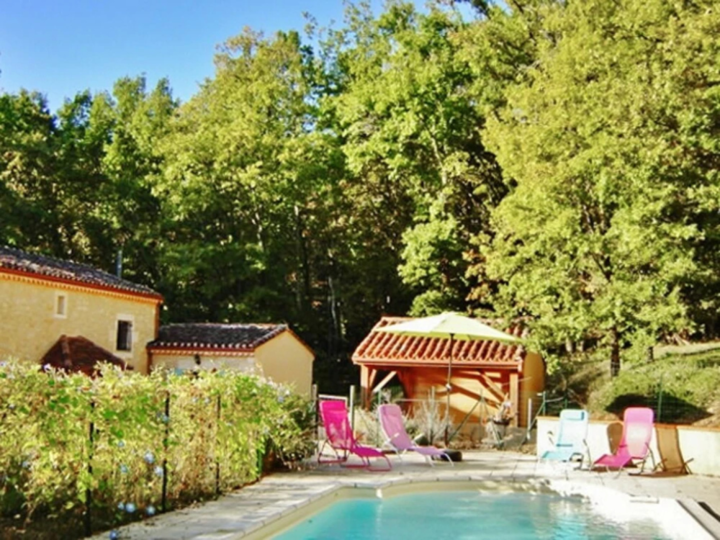 House With 3 Bedrooms in Grézels, With Private Pool and Furnished Garden