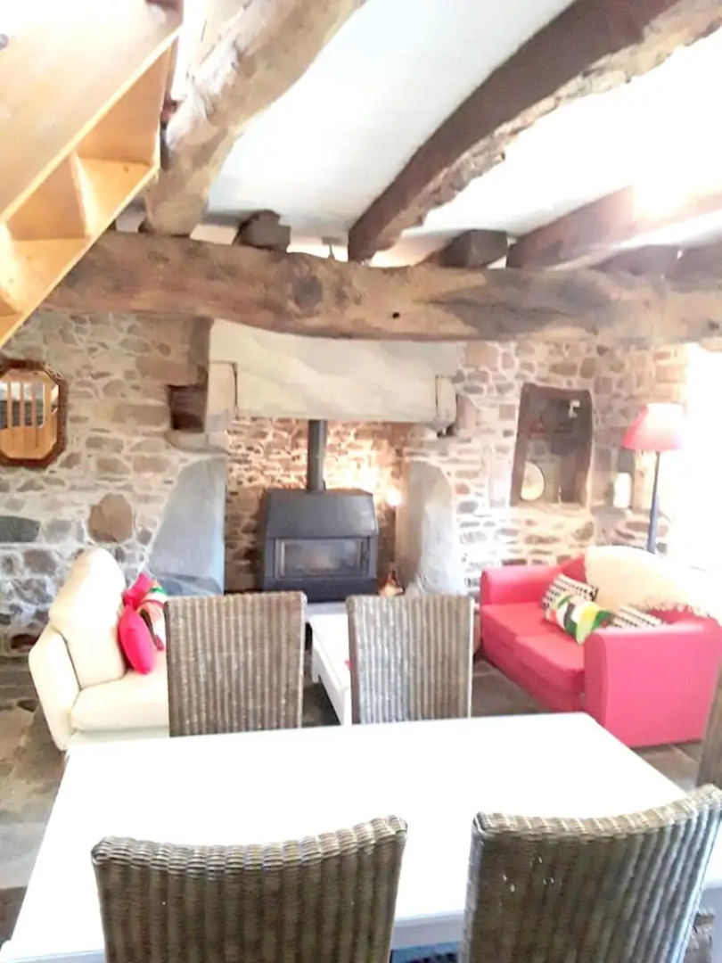 House With 2 Bedrooms in Guimaëc, With Wonderful sea View, Enclosed Ga