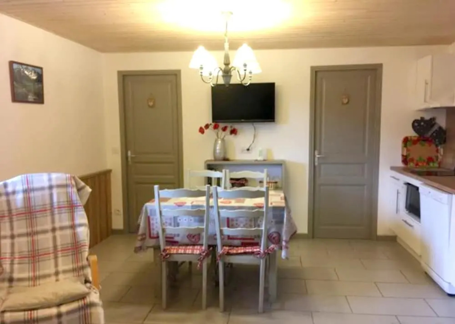 Apartment with One Bedroom in Cornimont, with Wonderful Mountain View And Furnished Terrace - 3 Km From the Slopes