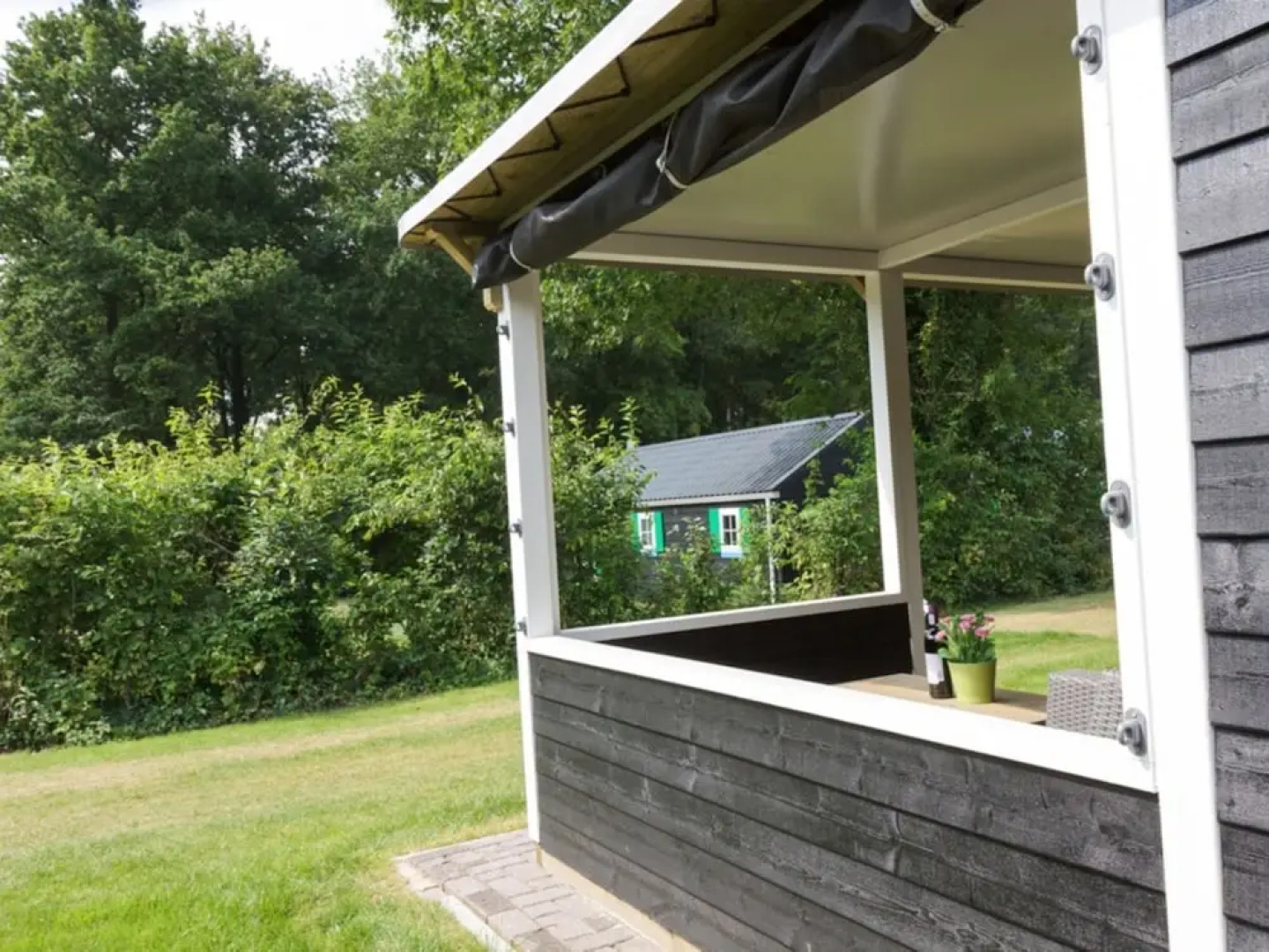 Campsite - Cozy Tentlodge With Roofed Terrace in a Green Area