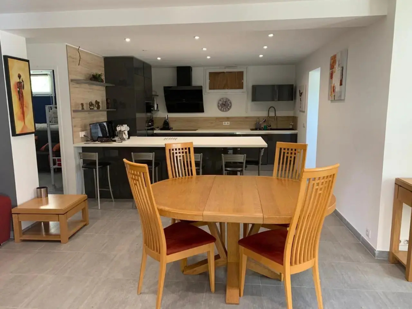 meublé au calme à 1 minute de la plage