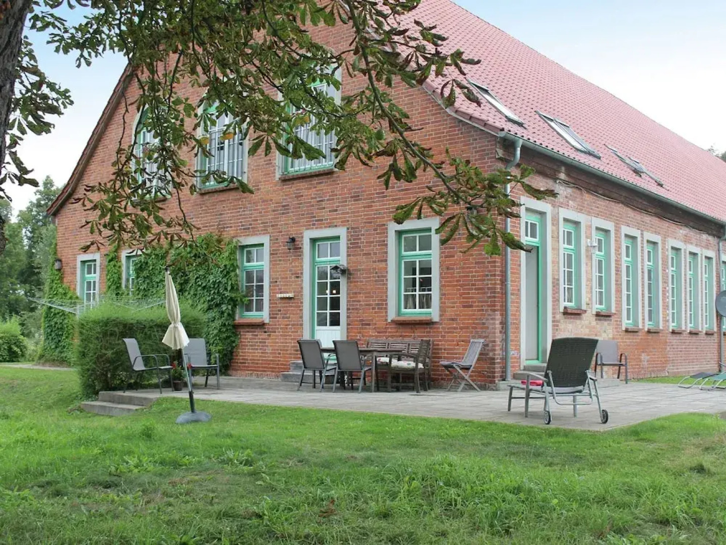 Charmante Wohnung mit Garten in Blowatz
