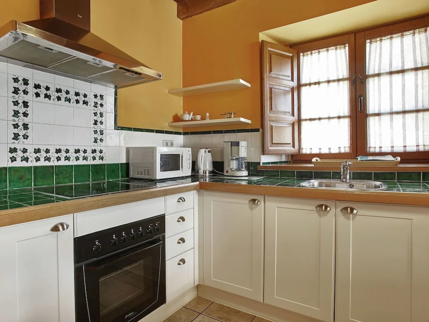 Inviting Mansion in Nava With Swimming Pool